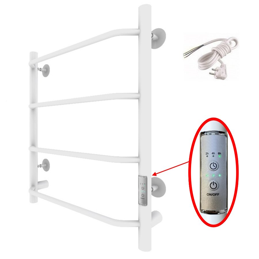 Полотенцесушитель Пэк сп 6 60х50 белый ВГП Полотенцесушитель Пэк сп 6 60х50 белый ВГП