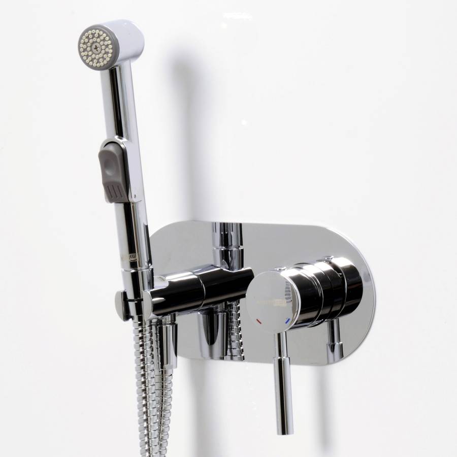Main 4138 Встраиваемый смеситель для душа с гигиенической лейкой Wasserkraft Main 4138 Встраиваемый смеситель для душа с гигиенической лейкой Wasserkraft