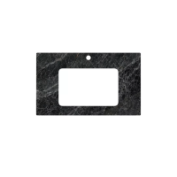 Столешница из керамогранита Риальто 80, темный серый, PL3.VT93\80T