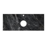 Столешница из керамогранита Риальто 120, темный серый, PL1.VT93\120T