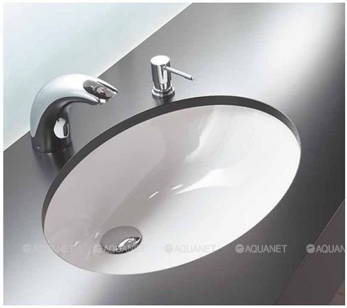 Раковина Arkitekt, встраиваемая снизу, 52 см, цвет белый Раковина Arkitekt, встраиваемая снизу, 52 см, цвет белый