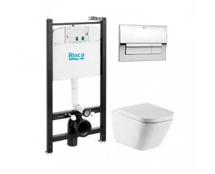 Комплект унитаз с инсталляцией Roca Gap 893104100 Комплект унитаз с инсталляцией Roca Gap 893104100