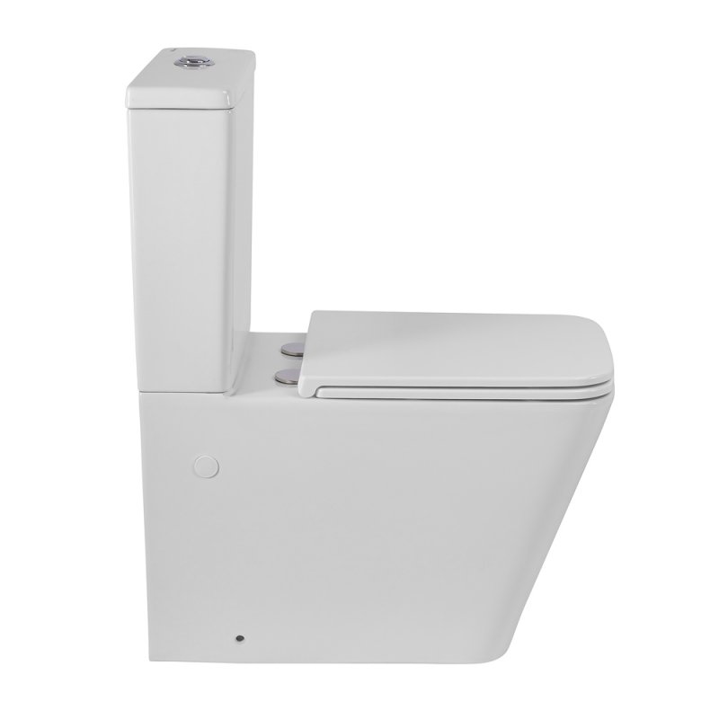 ARDENTE-R Чаша безободкового унитаза с сиденьем дюропласт soft close, P-trap, BB02093CPR/SC ARDENTE-R Чаша безободкового унитаза с сиденьем дюропласт soft close, P-trap, BB02093CPR/SC