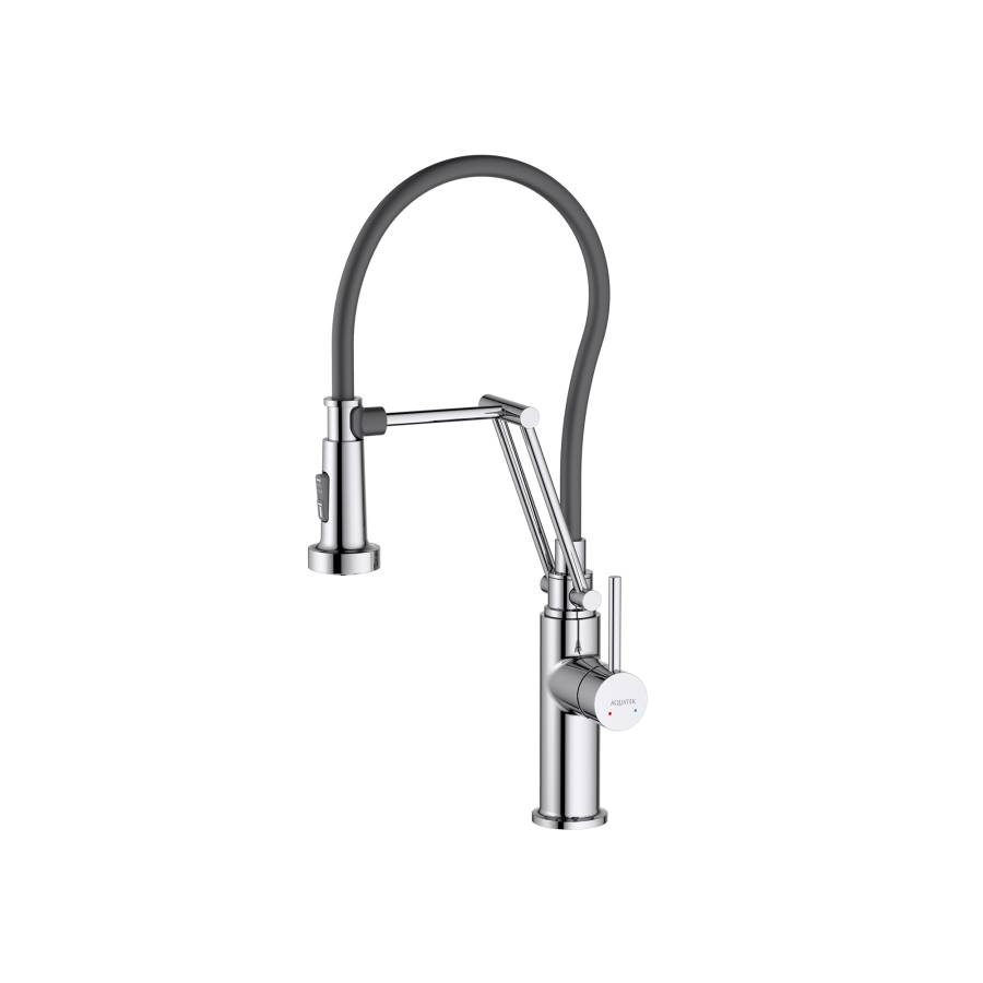 Смеситель для кухни 2 jet (профессиональный) AQUATEK AQ1388CR ЕВРОПА Смеситель для кухни 2 jet (профессиональный) AQUATEK AQ1388CR ЕВРОПА