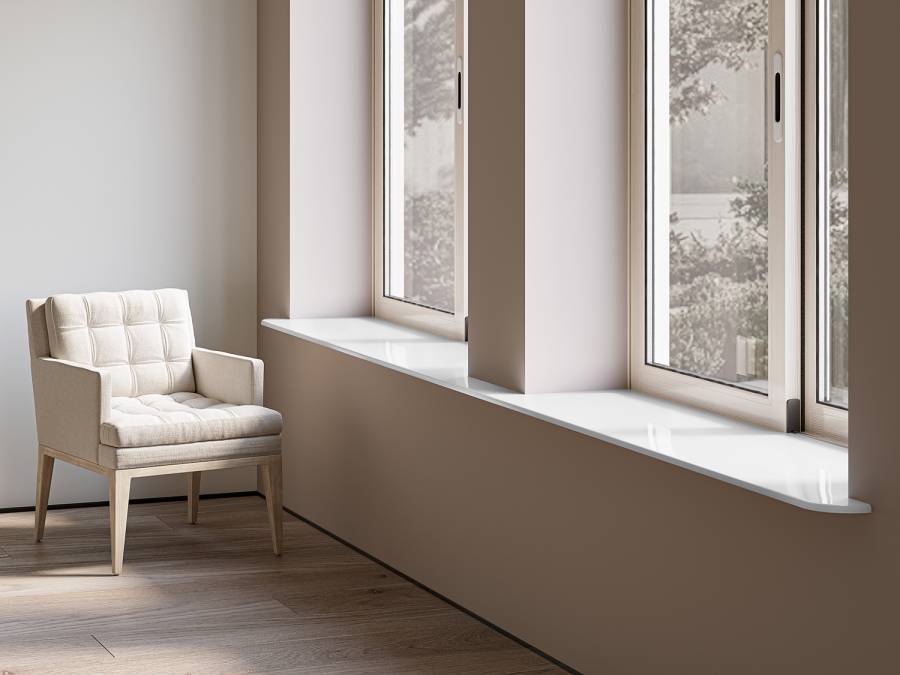 Керамический слэб ALPI WHITE 2400х800х15мм , Matt Керамический слэб ALPI WHITE 2400х800х15мм , Matt