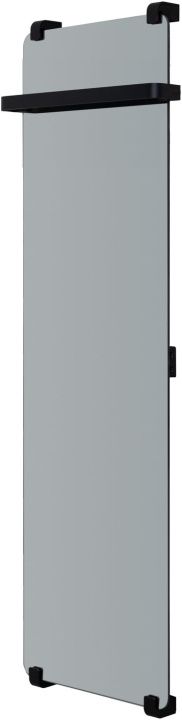 Полотенцесушитель электрический Allen Brau Infinity 140x44 с рейлингом и креплением, черный браш Полотенцесушитель электрический Allen Brau Infinity 140x44 с рейлингом и креплением, черный браш