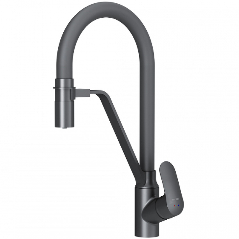 Смеситель Am.Pm Like F8007822 для кухонной мойки, Черный Смеситель Am.Pm Like F8007822 для кухонной мойки, Черный