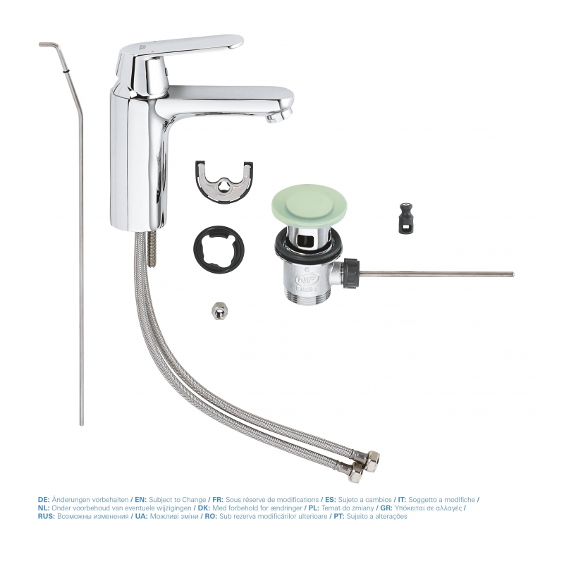 Смеситель для раковины Grohe Eurosmart Cosmopolitan 23325000 хром Смеситель для раковины Grohe Eurosmart Cosmopolitan 23325000 хром