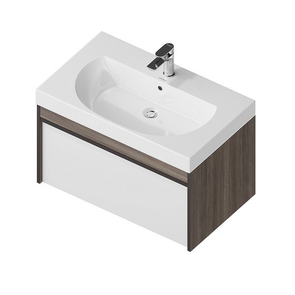 Тумба с раковиной Kerama Marazzi Modula 80 см MO.80.1+1\AR арабика Тумба с раковиной Kerama Marazzi Modula 80 см MO.80.1+1\AR арабика