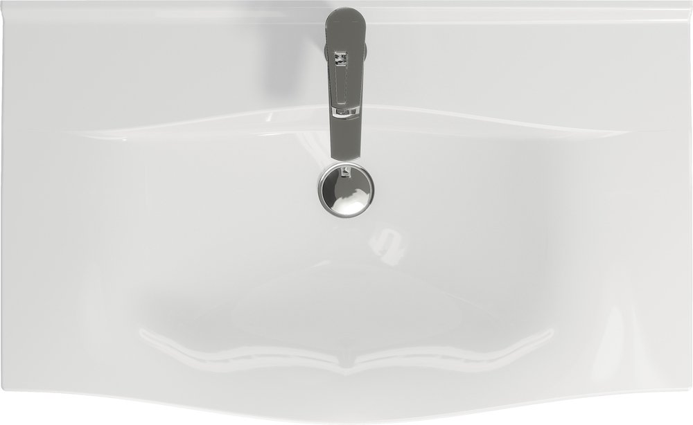 Прямоугольная мебельная раковина STRIM с отверстием под смеситель, размером 70 см. Прямоугольная мебельная раковина STRIM с отверстием под смеситель, размером 70 см.