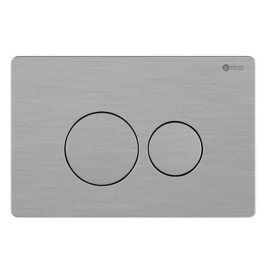 Клавиша смыва Point Виктория PN44061SB для инсталляции, сталь брашированная Клавиша смыва Point Виктория PN44061SB для инсталляции, сталь брашированная