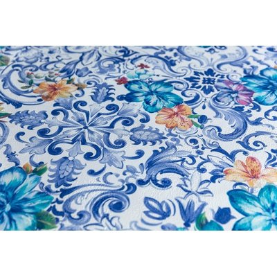 Обои виниловые Азулежу мотив, цветной