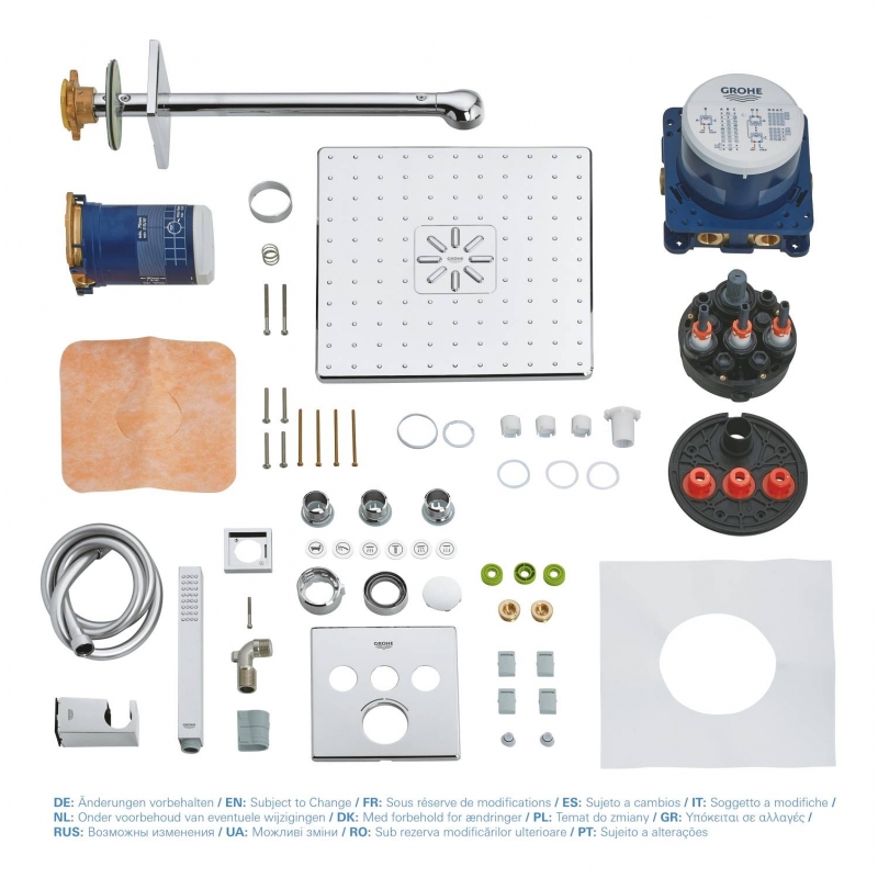 Душевая система Grohe SmartControl Concealed 34712000 хром Душевая система Grohe SmartControl Concealed 34712000 хром