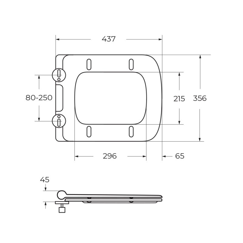 ARDENTE-R Чаша унитаза безободкового P-trap BB02093CPR ARDENTE-R Чаша унитаза безободкового P-trap BB02093CPR