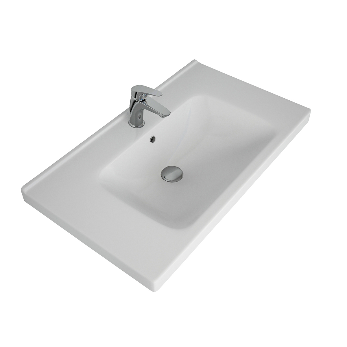 Раковина керамическая "Гармония-80" Раковина керамическая "Гармония-80"