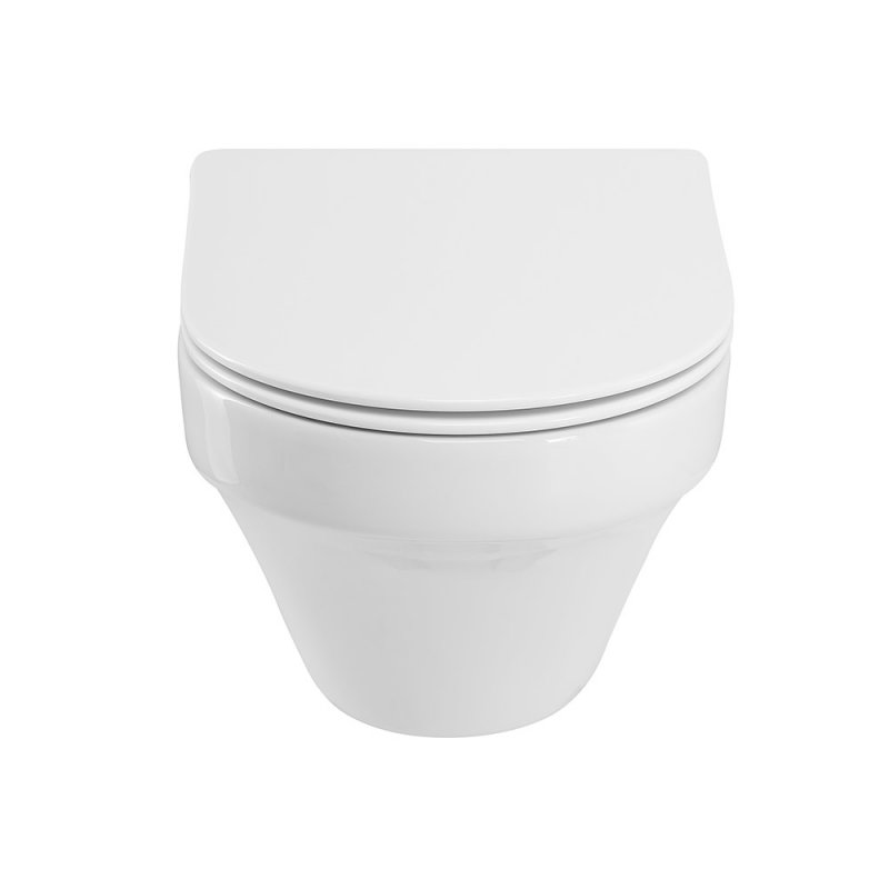 DUET Чаша подвесного унитаза безободкового с системой смыва "Торнадо",  CZR-2462-TH-TOR DUET Чаша подвесного унитаза безободкового с системой смыва "Торнадо",  CZR-2462-TH-TOR