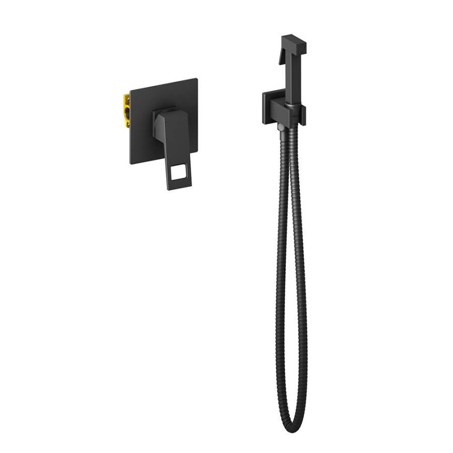 Смеситель Timo Briana 7189/03SM с гигиеническим душем, черный Смеситель Timo Briana 7189/03SM с гигиеническим душем, черный