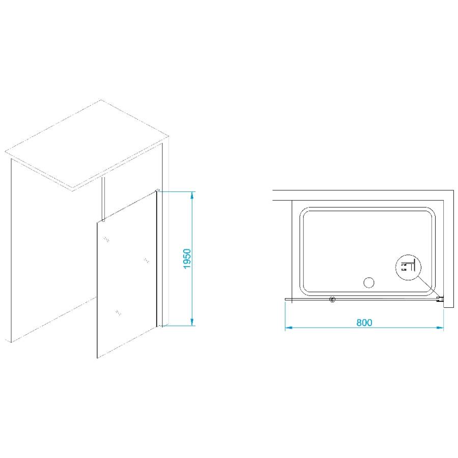 Душевая перегородка RGW WA-003, RGW 351000309-11 Душевая перегородка RGW WA-003, RGW 351000309-11