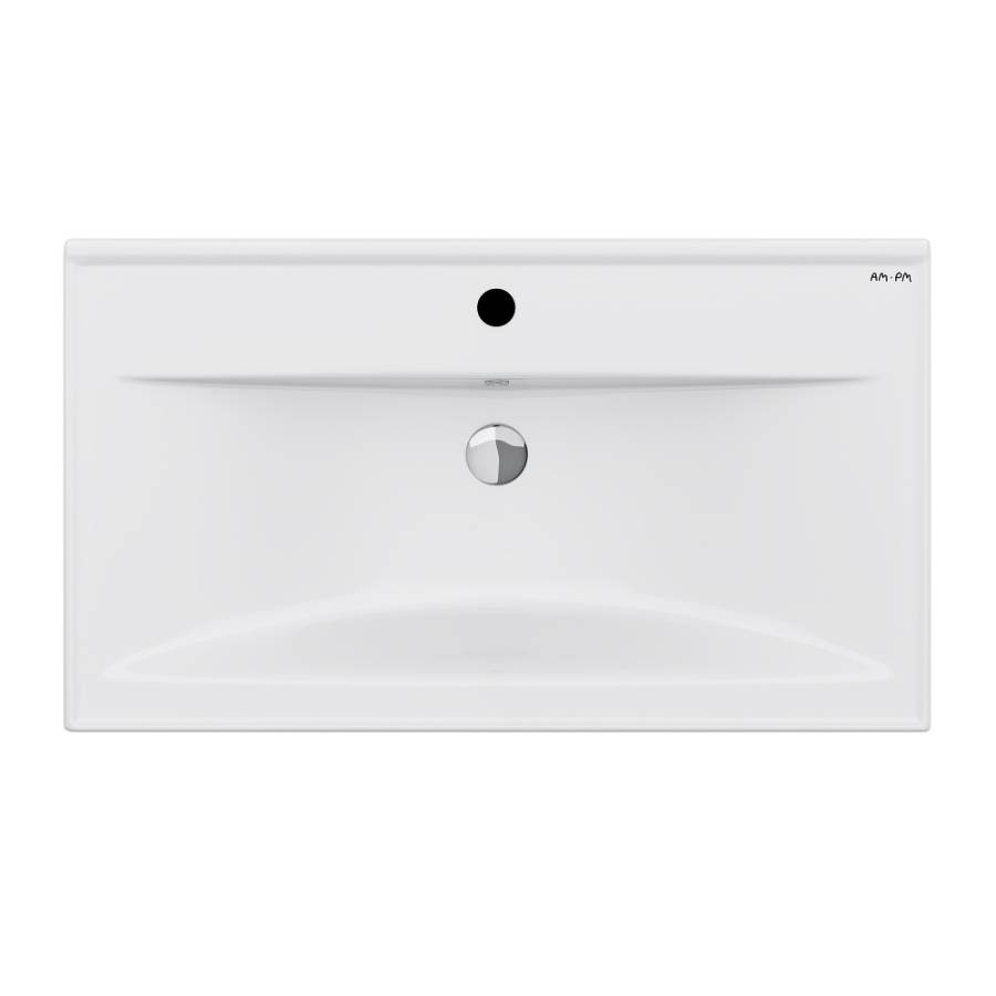 M85AWCC0802WG X-Joy, Раковина мебельная, керамическая, 80 см, встроенная, цвет: Белый, глянец M85AWCC0802WG X-Joy, Раковина мебельная, керамическая, 80 см, встроенная, цвет: Белый, глянец