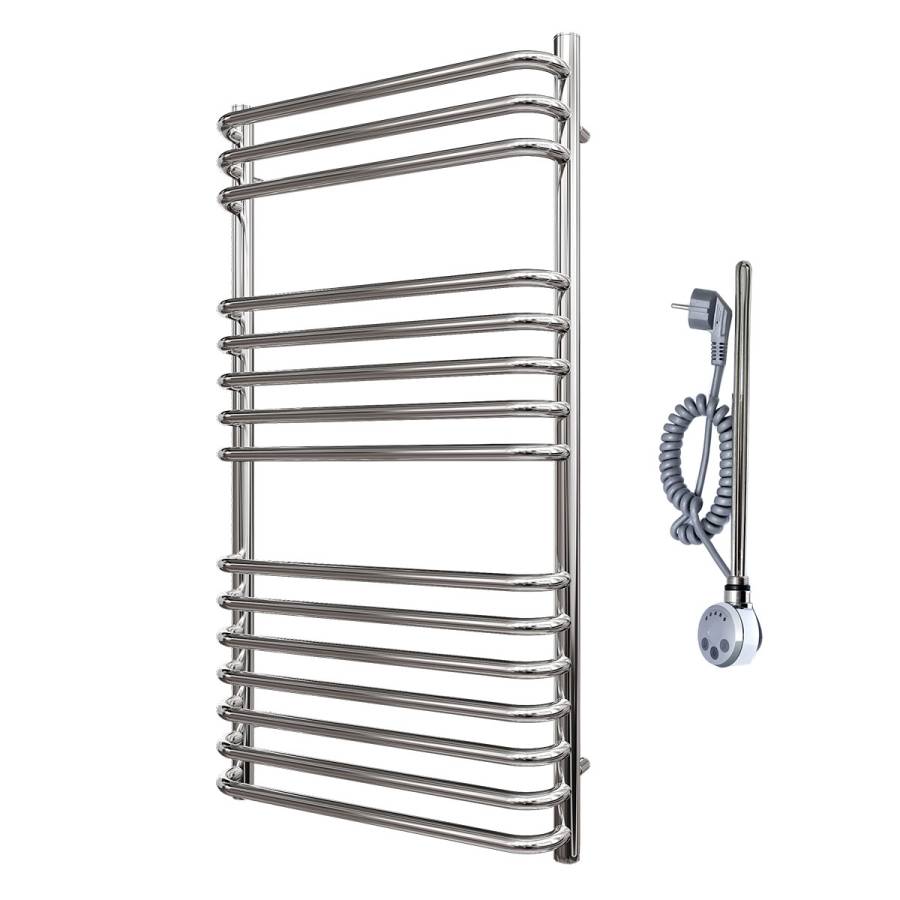 Полотенцесушитель электрический Point Нептун премиум PN09150SE П15 500x1000 левый/правый, хром Полотенцесушитель электрический Point Нептун премиум PN09150SE П15 500x1000 левый/правый, хром