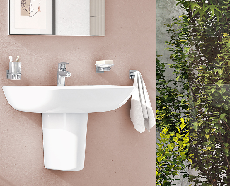 Крючок для халатов Q-Line, цвет хром Крючок для халатов Q-Line, цвет хром