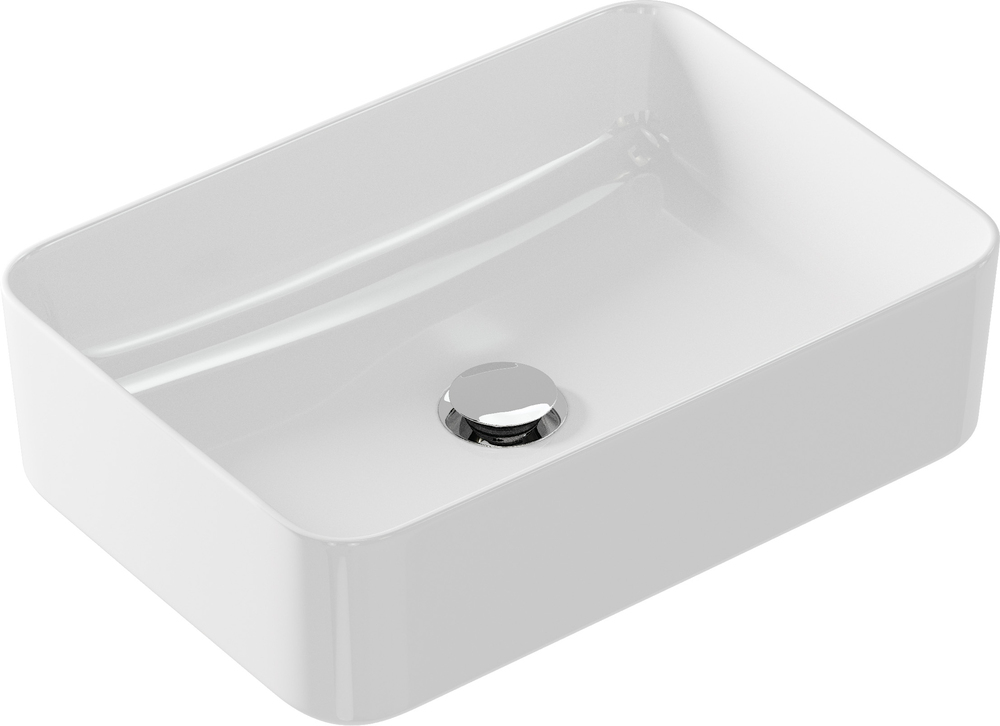 Прямоугольная тонкостенная мебельная раковина CREA, размером 50 см. Прямоугольная тонкостенная мебельная раковина CREA, размером 50 см.