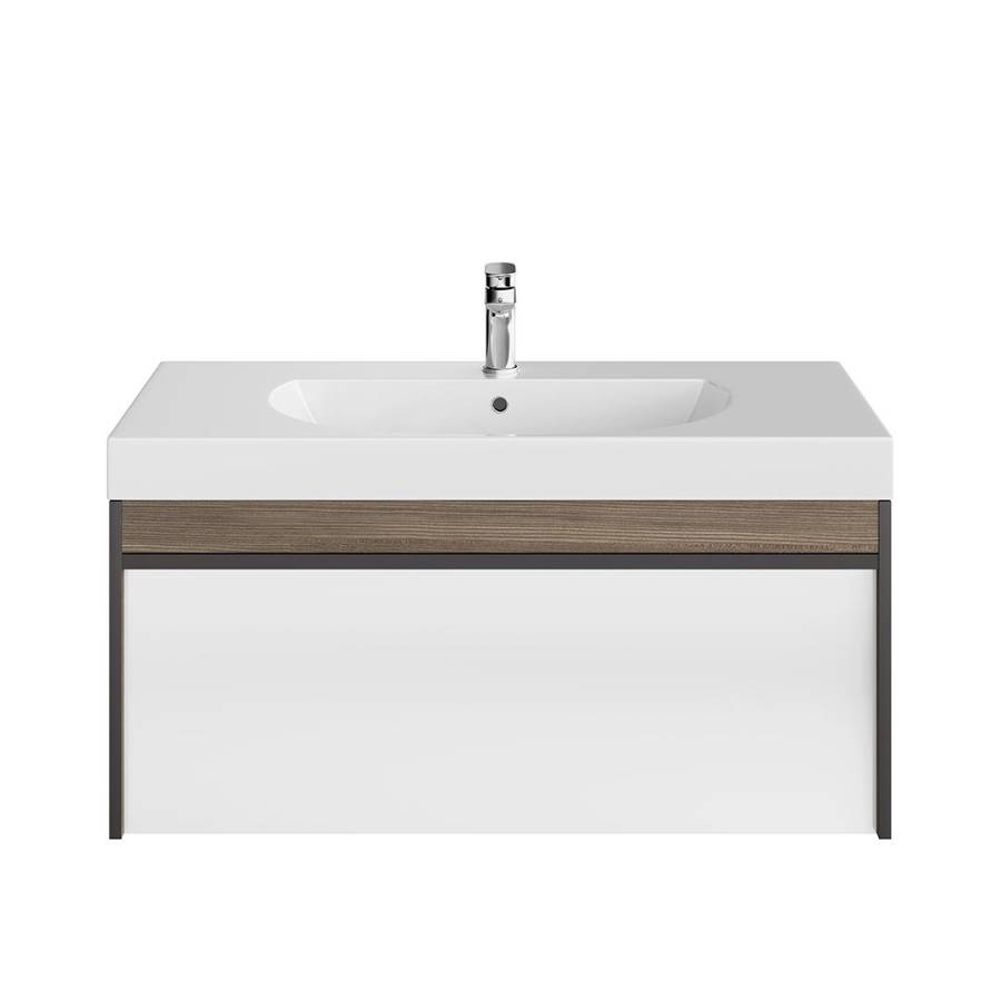 Тумба MODULA подвесная 100 с ящиком 1+1, арабика MO.100.1+1\AR Тумба MODULA подвесная 100 с ящиком 1+1, арабика MO.100.1+1\AR