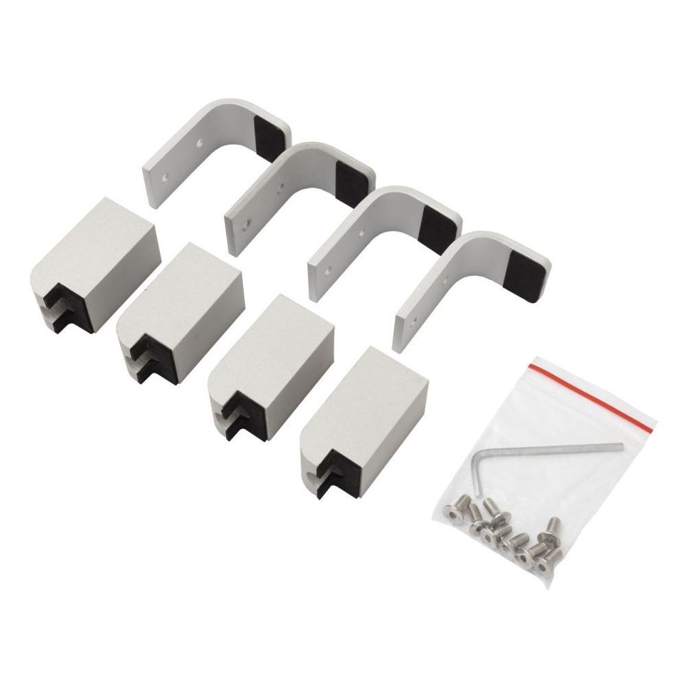 Крепежный набор для полотенцесутеля Allen Brau Infinity 8.21008.BA серебро браш Крепежный набор для полотенцесутеля Allen Brau Infinity 8.21008.BA серебро браш