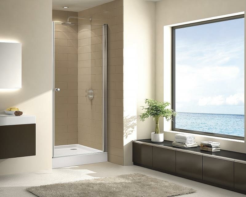 ECO-O-B-1-60-C-Cr Душевая дверь ECO-O-B-1-60-C-Cr Душевая дверь