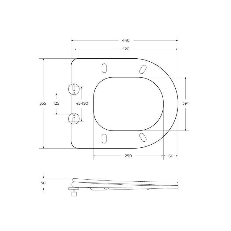 Чаша напольного унитаза BelBagno STEAM BB130CPR Чаша напольного унитаза BelBagno STEAM BB130CPR