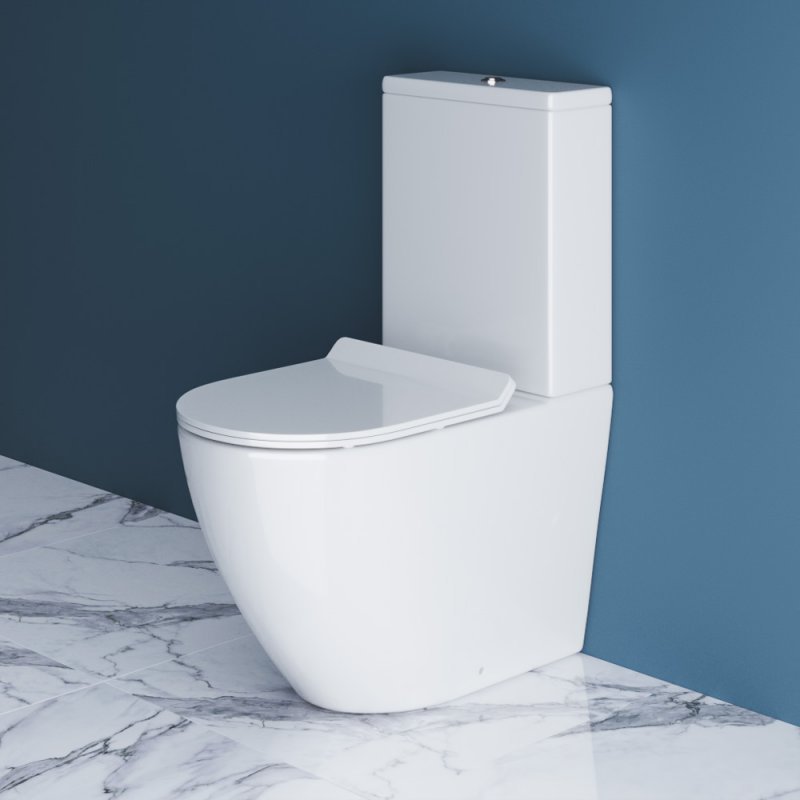 Чаша напольного унитаза BelBagno SFERA-R BB2141CPR Чаша напольного унитаза BelBagno SFERA-R BB2141CPR
