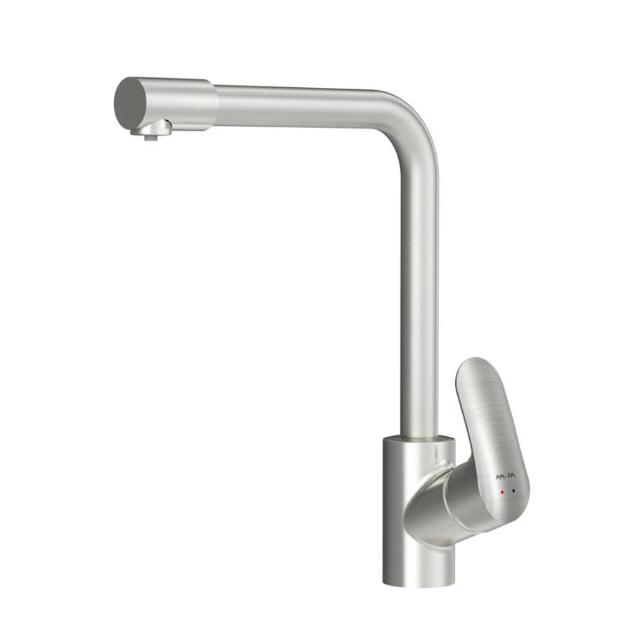 Смеситель Am.Pm Like F8005711 для кухонной мойки, сатин Смеситель Am.Pm Like F8005711 для кухонной мойки, сатин