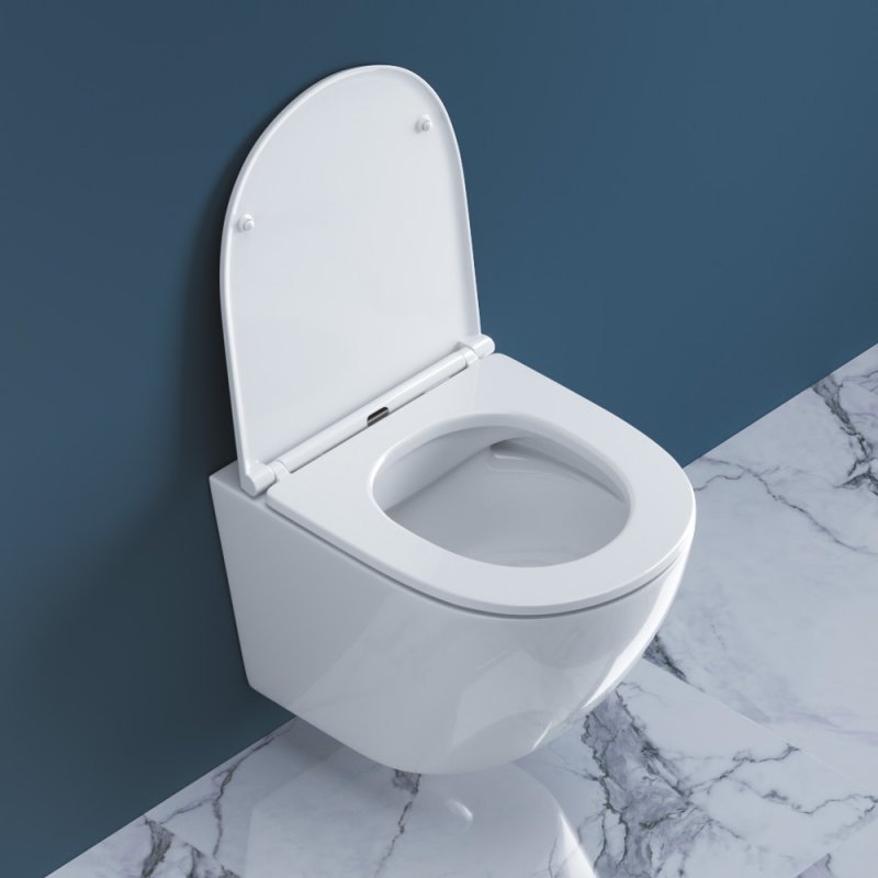 Чаша подвесного унитаза BelBagno SFERA-R BB046CHR Чаша подвесного унитаза BelBagno SFERA-R BB046CHR