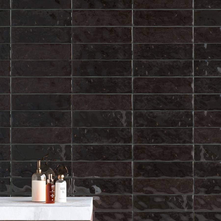 Керамогранит M6RP Lume Black 6х24 Керамогранит M6RP Lume Black 6х24