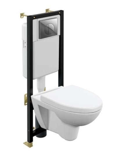 Унитаз с инсталляцией Cersanit Parva Co Dpl Eo 64229 Унитаз с инсталляцией Cersanit Parva Co Dpl Eo 64229