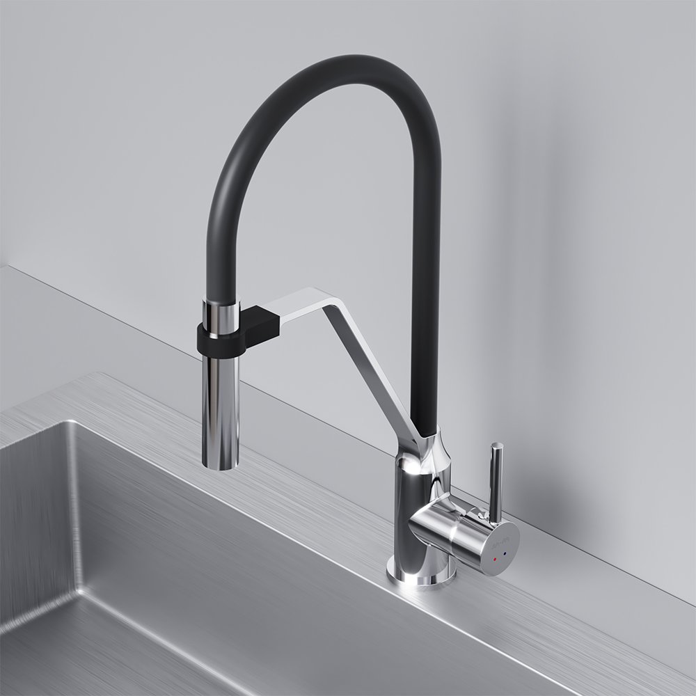 Смеситель Для кухни с гибким изливом F8013000 Like Смеситель Для кухни с гибким изливом F8013000 Like