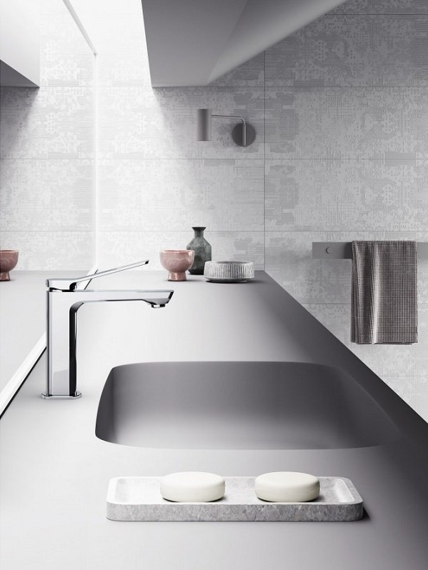 Смеситель для раковины Paffoni Tilt TI071CR Смеситель для раковины Paffoni Tilt TI071CR