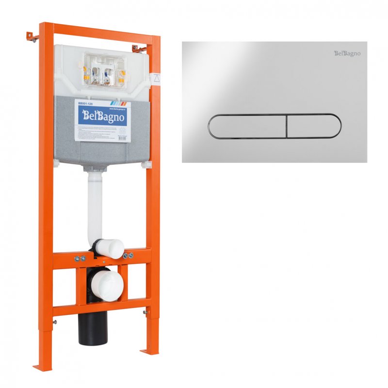 Кнопка смыва BelBagno SFERA, цвет-белый Кнопка смыва BelBagno SFERA, цвет-белый