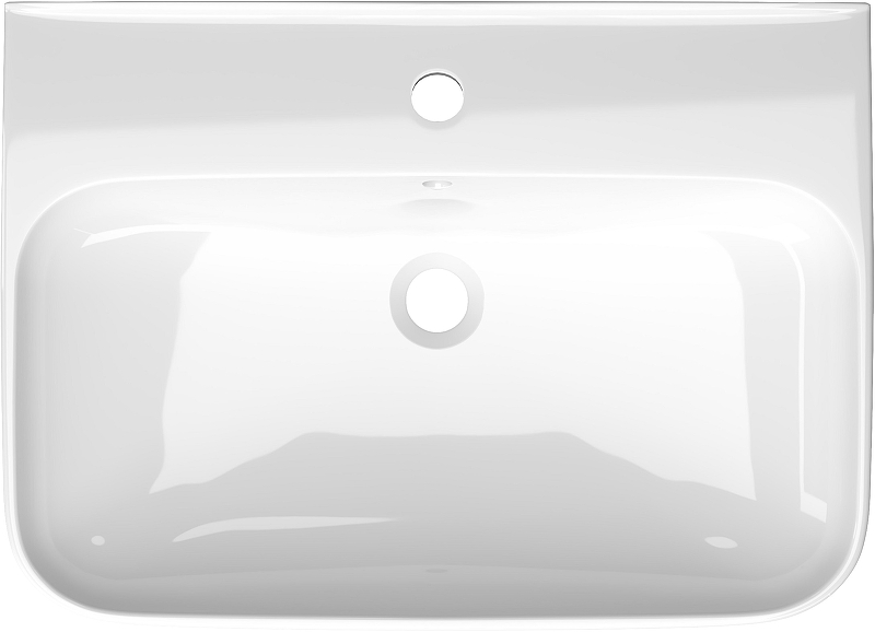 Умывальник мебельный керам. LAPARET Accord 60см белый с1 Умывальник мебельный керам. LAPARET Accord 60см белый с1