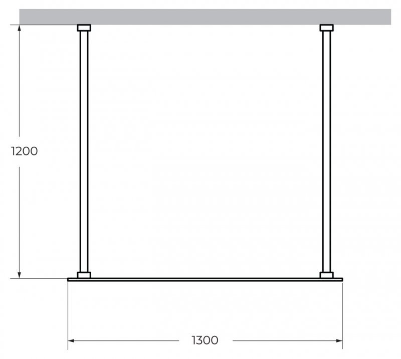 LIBERTA-L-2-80-120-C-NERO Душевая перегородка с возможностью двустороннего входа, стекло прозрачное, профиль чёрный, 800x1200x1950 мм LIBERTA-L-2-80-120-C-NERO Душевая перегородка с возможностью двустороннего входа, стекло прозрачное, профиль чёрный, 800x1200x1950 мм