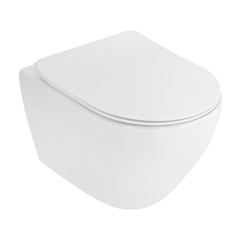 STYLUS Чаша подвесного унитаза безободкового, CZR-513-TH-R STYLUS Чаша подвесного унитаза безободкового, CZR-513-TH-R