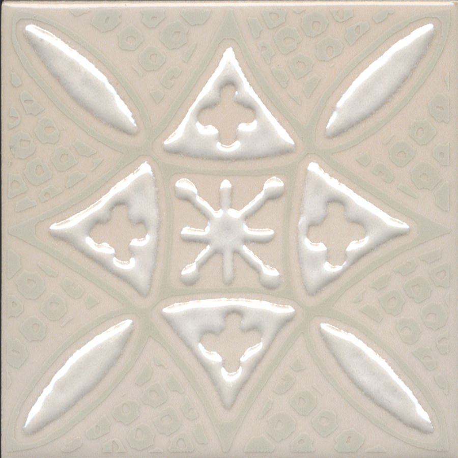 Декор Бахия 2 бежевый светлый глянцевый 9,8x9,8x0,7 Декор Бахия 2 бежевый светлый глянцевый 9,8x9,8x0,7