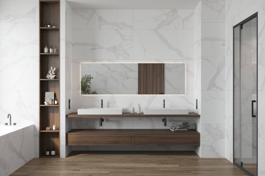 Керамогранит Statuario Cara Polished 60х120 Керамогранит Statuario Cara Polished 60х120