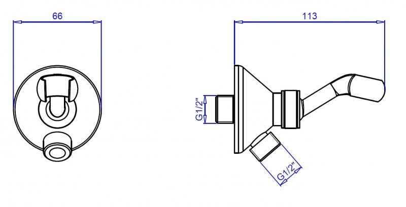 CZR-U-AI-C-02 Штуцер с держателем, классический, исполнение бронза CZR-U-AI-C-02 Штуцер с держателем, классический, исполнение бронза