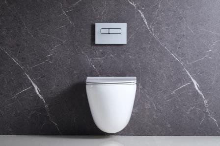 AMANDA Чаша унитаза подвесного безободкового с креплением BB051CHR AMANDA Чаша унитаза подвесного безободкового с креплением BB051CHR