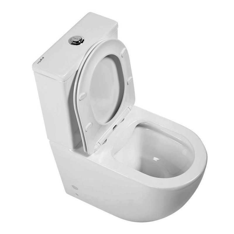 AMANDA Чаша унитаза безободкового, P-trap, BB051CPR AMANDA Чаша унитаза безободкового, P-trap, BB051CPR