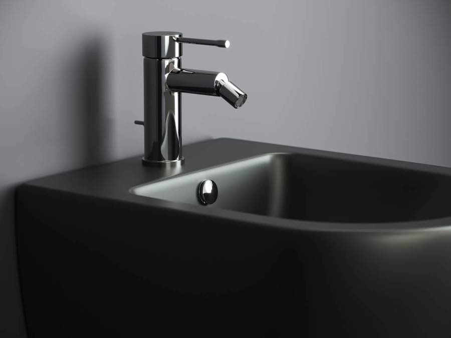 Биде подвесное Ceramica Nova Metropol CN4003MB, черное матовое Биде подвесное Ceramica Nova Metropol CN4003MB, черное матовое