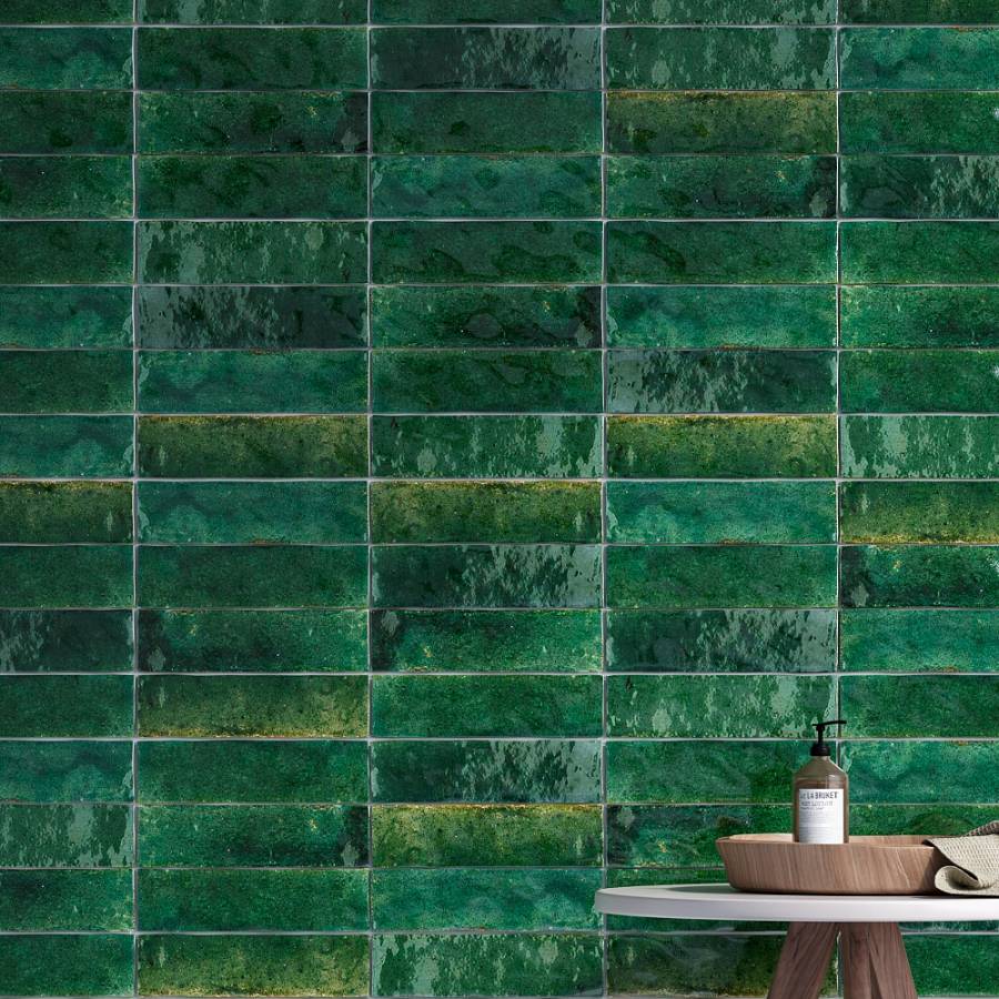 Керамогранит M6RQ Lume Green 6х24 Керамогранит M6RQ Lume Green 6х24