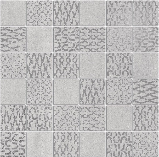 Декор Про Дабл серый светлый мозаичный 30x30x0,9 Декор Про Дабл серый светлый мозаичный 30x30x0,9