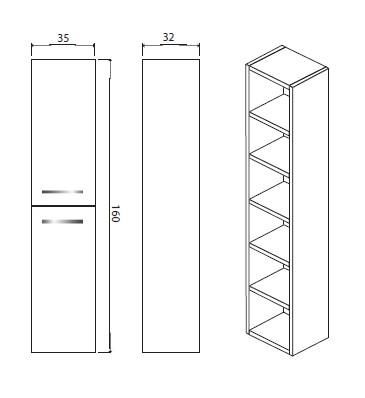 Пенал Creto Ares Davos